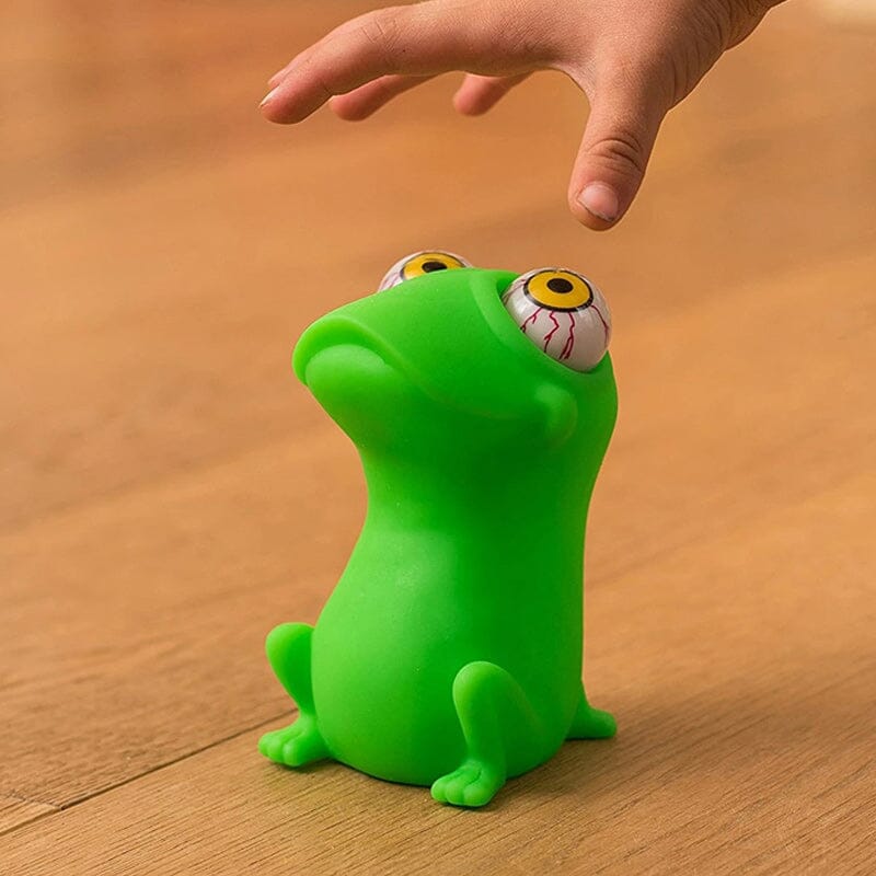 🐸🐸Dyredukker med hoppende øyne